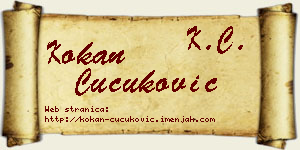 Kokan Čučuković vizit kartica